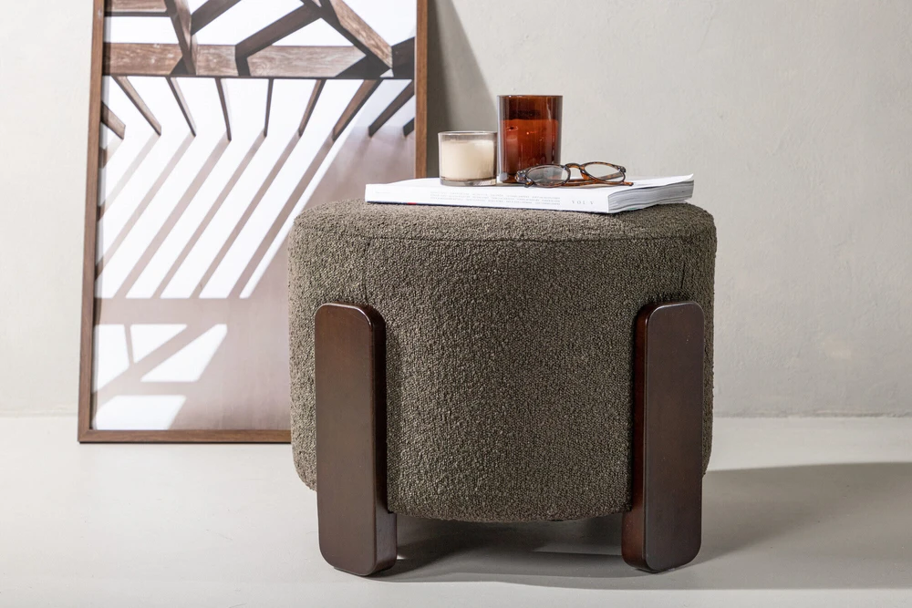 Venture Design Pufas, Coffey, Tamsiai pilkas