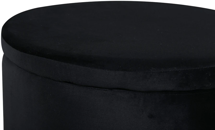 Venture Design Pufas, Dunken, 43x51 cm, Juoda