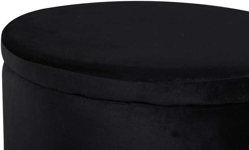 Venture Design Pufas, Dunken, 43x51 cm, Juoda