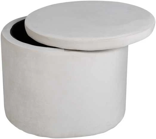 Venture Design Pufas, Dunken, 51x43 cm, kreminė