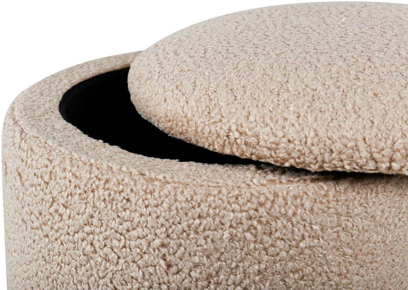 Venture Design Pufas, Limpen, 40x32 cm, Bėžis