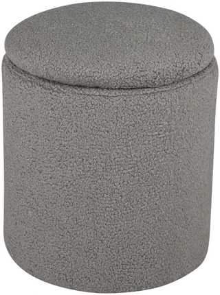 Venture Design Pufas, Limpen, 40x32 cm, Pilka