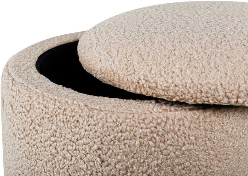 Venture Design Pufas, Limpen, 40x32 cm, Bežis