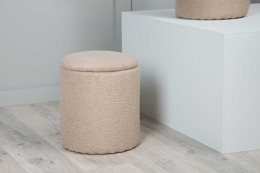 Venture Design Pufas, Limpen, 40x32 cm, Bežis