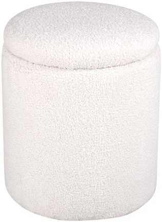 Venture Design Pufas, Limpen, 40x32 cm, Balta