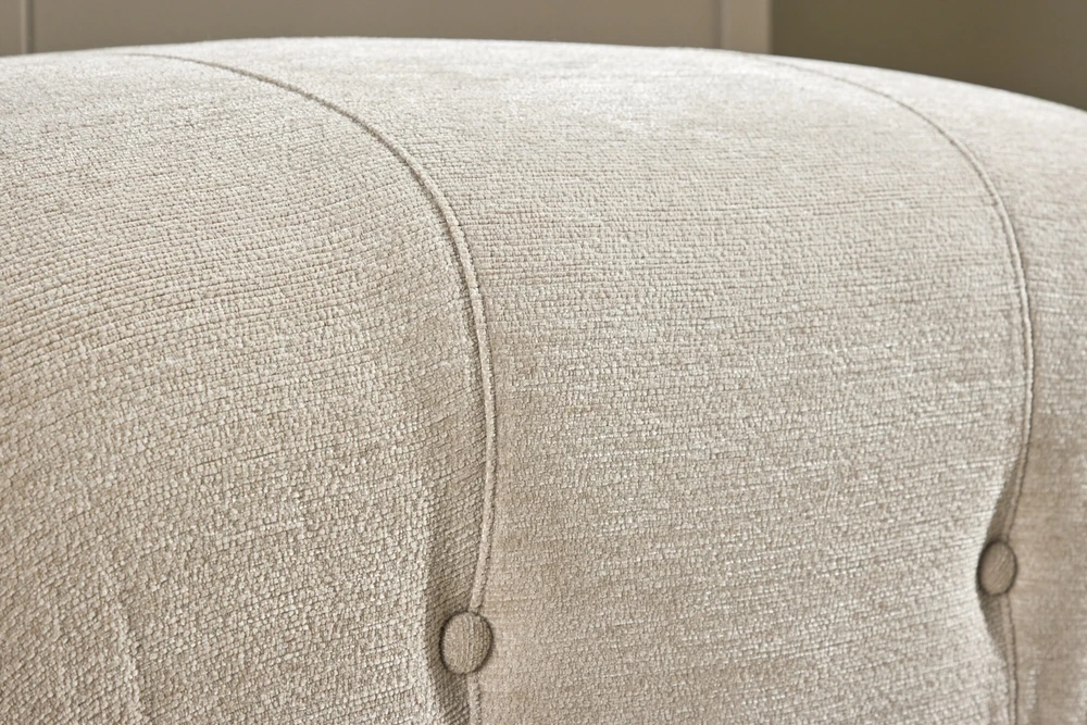 Venture Design Pufas Mika 94x67 cm smėlio spalvos