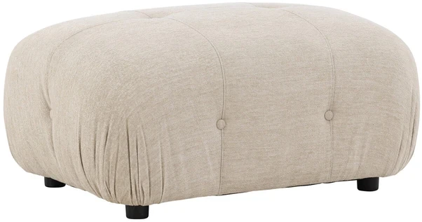 Venture Design Pufas Mika 94x67 cm smėlio spalvos