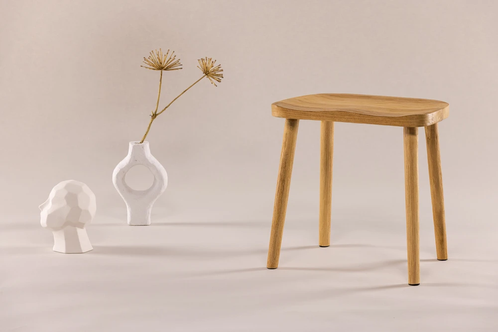 Venture Design Pufas, Orust, 31x45x44 cm, Natūrali spalva