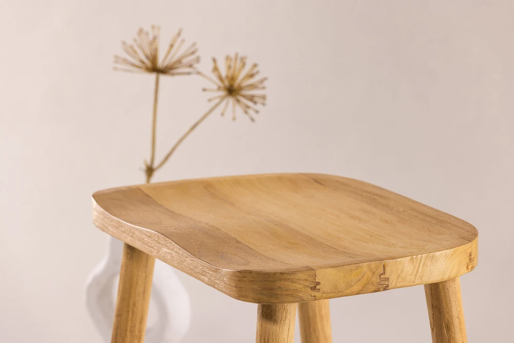 Venture Design Pufas, Orust, 31x45x44 cm, Natūrali spalva