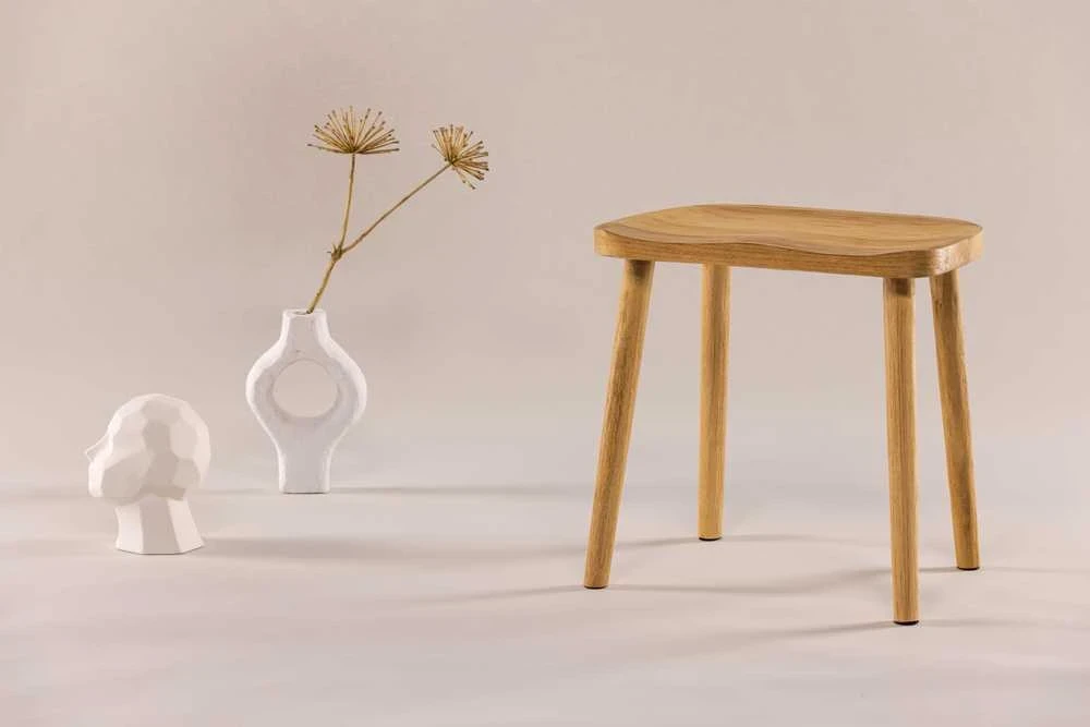 Venture Design Pufas, Orust, 31x45x44 cm, Natūrali spalva