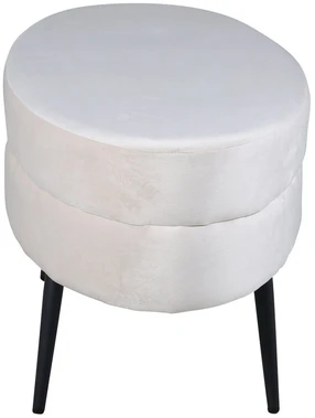 Venture Design Pufas, Otto, 100x40x41 cm, Balta