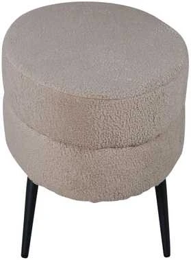 Venture Design Pufas, Otto, 100x40x41 cm, Bežis