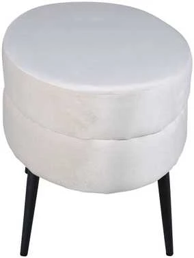 Venture Design Pufas, Otto, 100x40x41 cm, Balta
