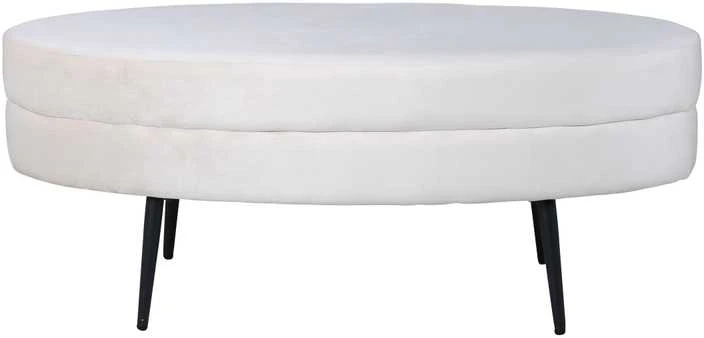 Venture Design Pufas, Otto, 100x40x41 cm, Balta