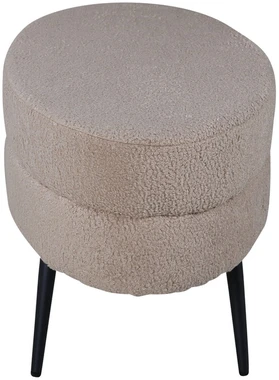 Venture Design Pufas, Otto, 100x40x41 cm, Bėžis