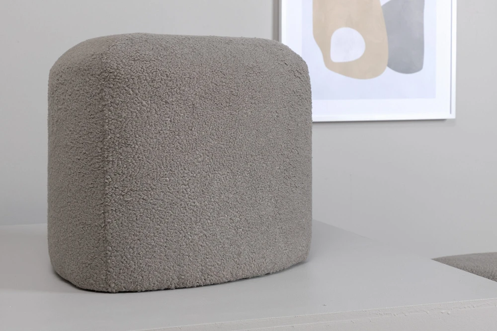 Venture Design Pufas, Peg, 41x46 cm, Pilka
