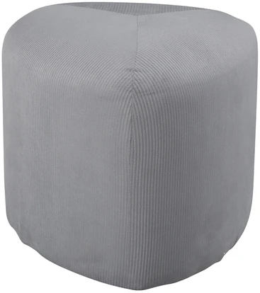 Venture Design Venture Home Peg Pufas, 46x46x41 cm, velvetas, pilkas Lumarko!