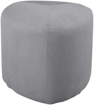 Venture Design Venture Home Peg Pufas, 46x46x41 cm, velvetas, pilkas Lumarko!