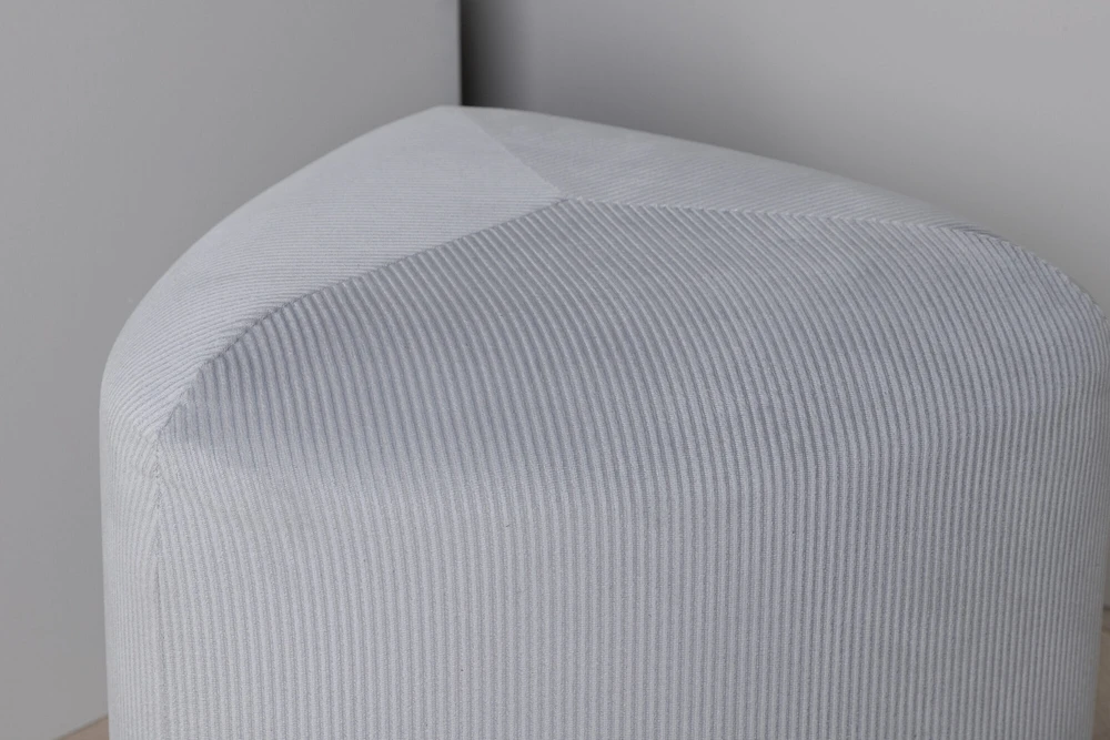 Venture Design Venture Home Peg Pufas, 46x46x41 cm, velvetas, pilkas Lumarko!