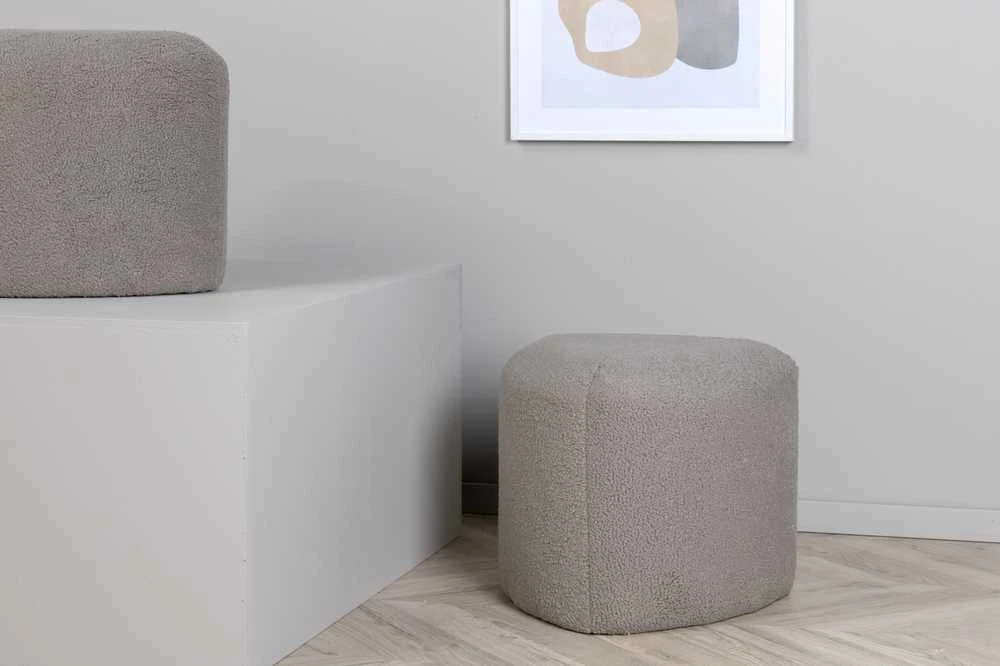 Venture Design Pufas, Peg, 41x46 cm, Pilka