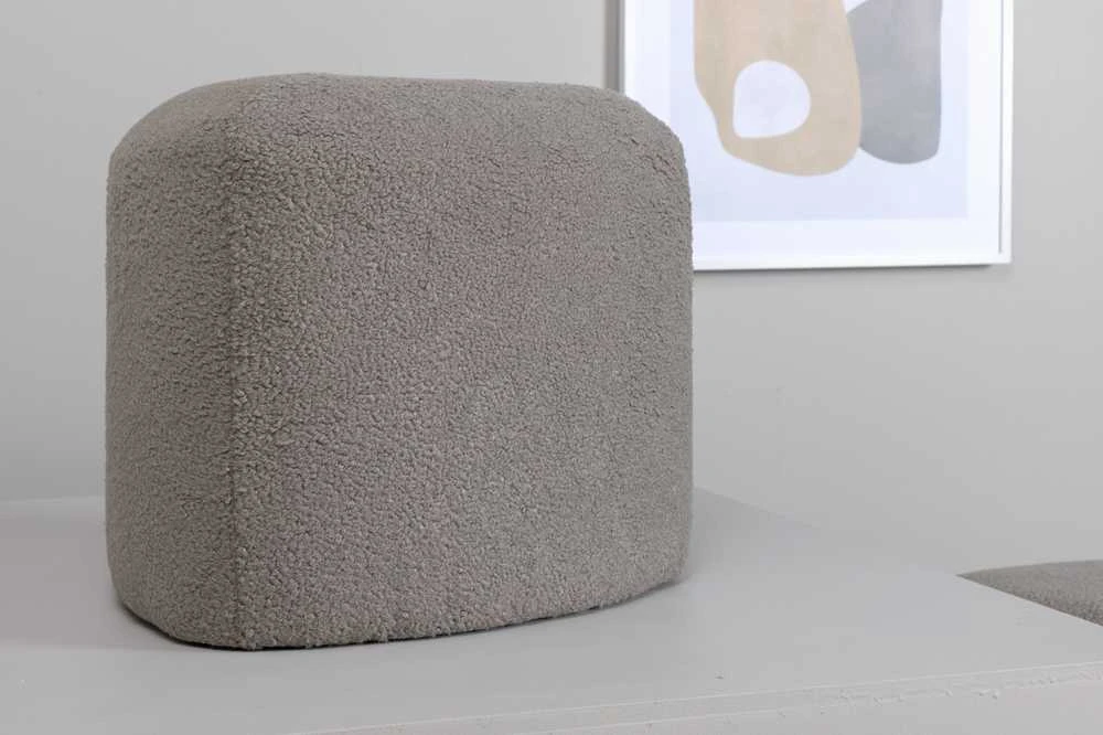 Venture Design Pufas, Peg, 41x46 cm, Pilka