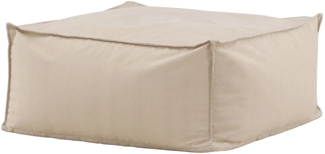 Venture Design Pufas Rambo 85x85x40 cm smėlio spalvos olefinas