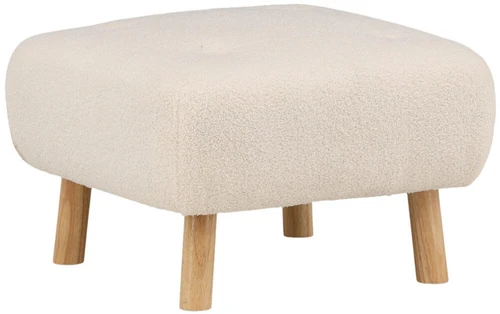 Venture Design Pufas, Salina, 60x60x28 cm, Balta