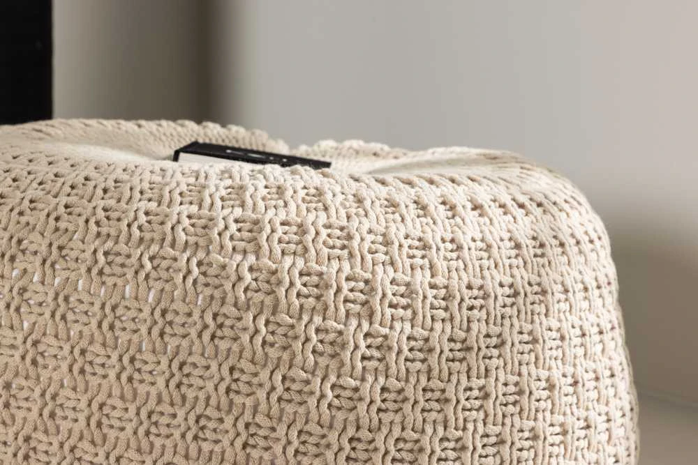 Venture Design Pufas, Sam, ⌀60 cm, Bežis