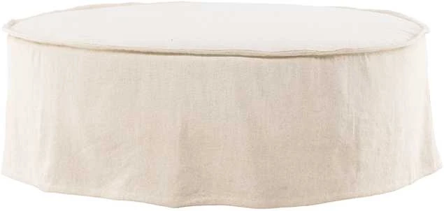 Venture Design Pufas, Vindö, ⌀101 cm, Bežinis