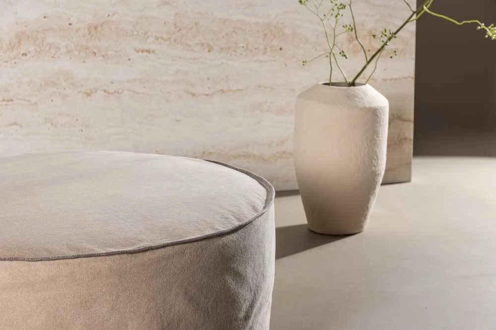 Venture Design Pufas, Vindö, ⌀101 cm, Ruda