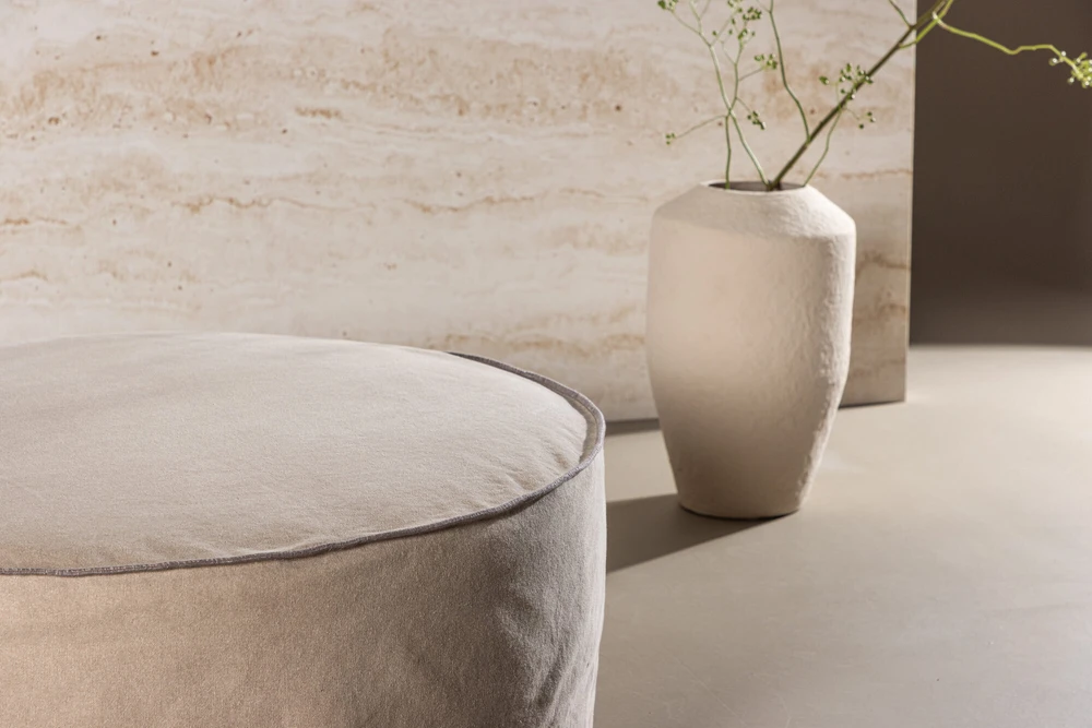 Venture Design Pufas, Vindö, ⌀101 cm, Ruda