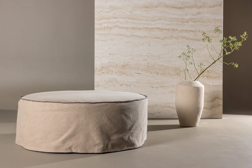 Venture Design Pufas, Vindö, ⌀101 cm, Ruda