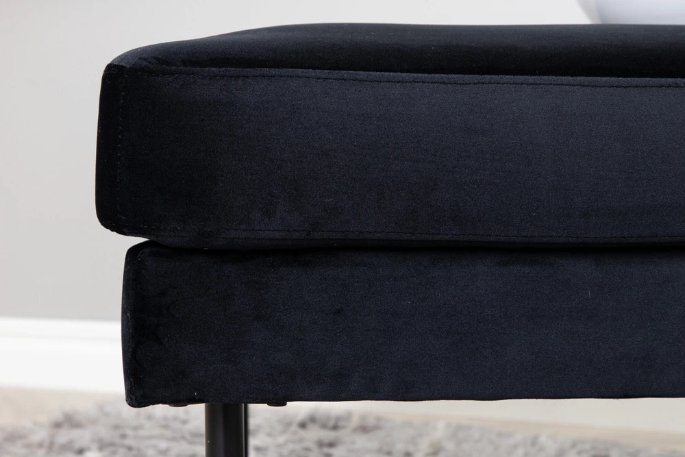 Venture Design Pufas, Zoom, 64x85x47 cm, Juoda