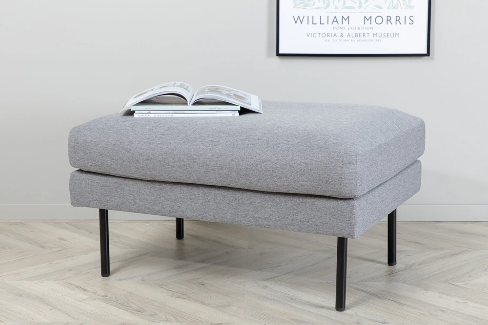 Venture Design Pufas, Zoom, 64x85x47 cm, Pilka