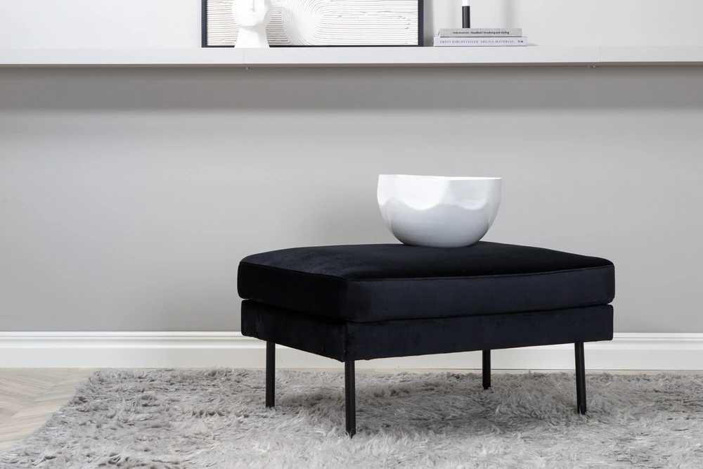 Venture Design Pufas, Zoom, 64x85x47 cm, Juoda