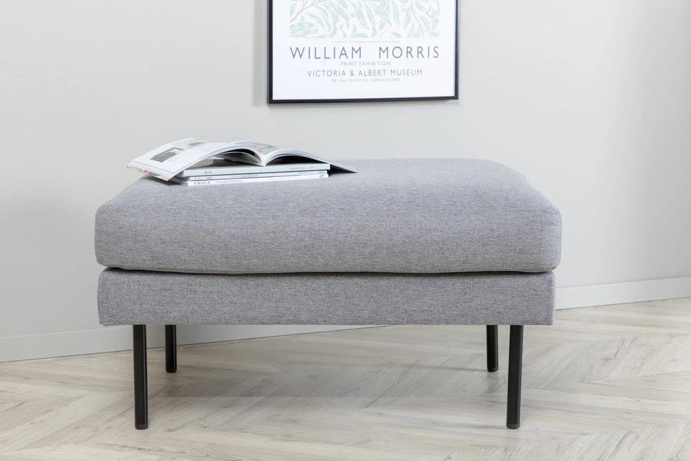 Venture Design Pufas, Zoom, 64x85x47 cm, Pilka
