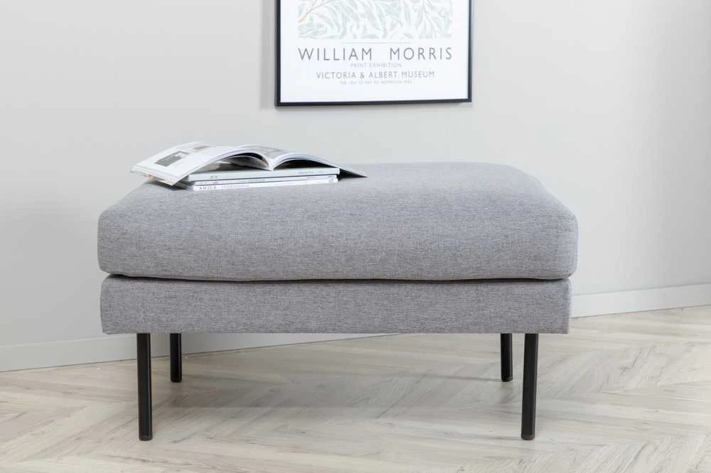 Venture Design Pufas, Zoom, 64x85x47 cm, Pilka
