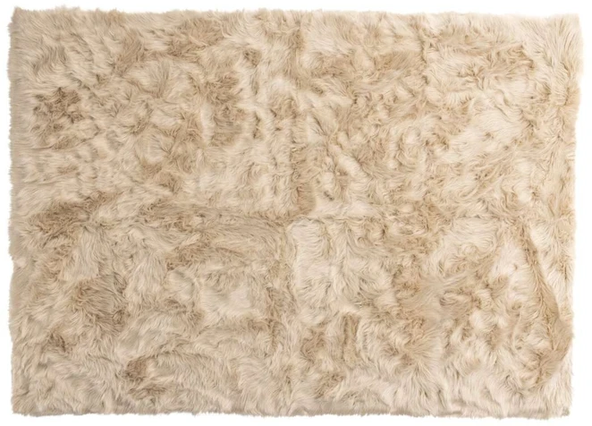Venture Design Pūkuotas kilimas Katy, 230x160 cm, smėlio spalvos