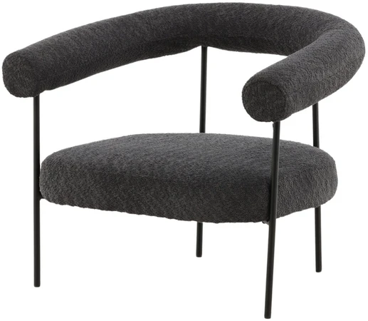 Venture Design Rankinė kėdė, Hökåsen x Josefin Lustig, 81x75.5x88 cm, Tamsiai pilka