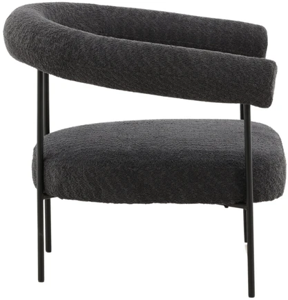 Venture Design Rankinė kėdė, Hökåsen x Josefin Lustig, 81x75.5x88 cm, Tamsiai pilka
