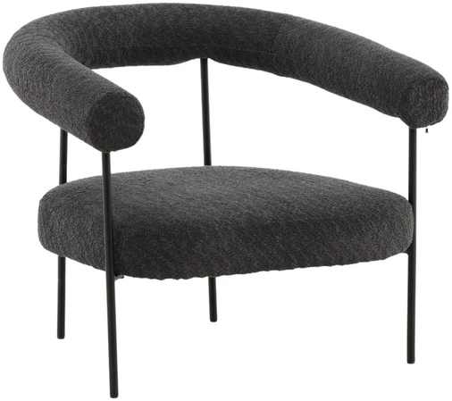 Venture Design Rankinė kėdė, Hökåsen x Josefin Lustig, 81x75.5x88 cm, Tamsiai pilka