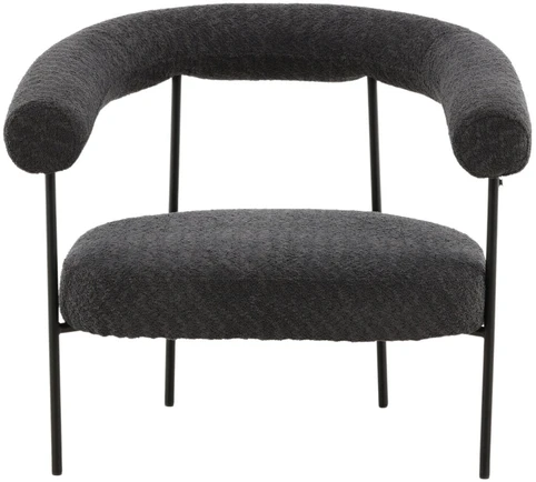 Venture Design Rankinė kėdė, Hökåsen x Josefin Lustig, 81x75.5x88 cm, Tamsiai pilka