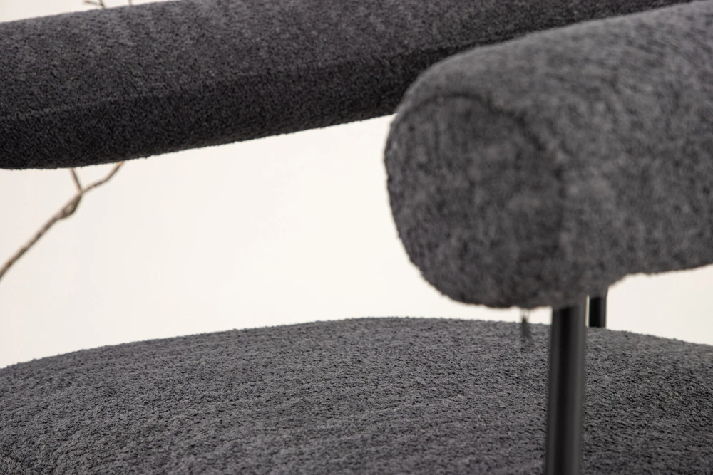 Venture Design Rankinė kėdė, Hökåsen x Josefin Lustig, 81x75.5x88 cm, Tamsiai pilka