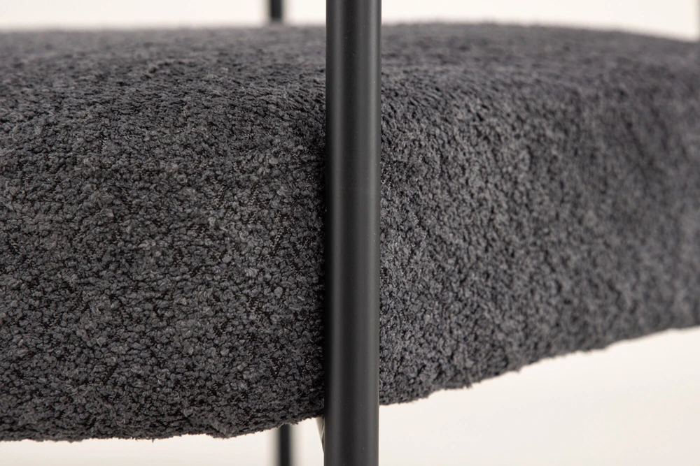 Venture Design Rankinė kėdė, Hökåsen x Josefin Lustig, 81x75.5x88 cm, Tamsiai pilka