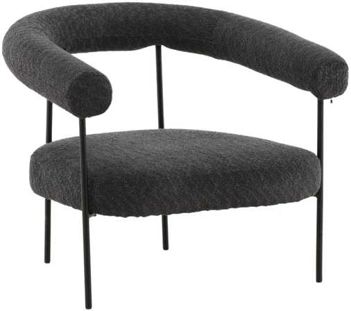 Venture Design Rankinė kėdė, Hökåsen x Josefin Lustig, 81x75.5x88 cm, Tamsiai pilka