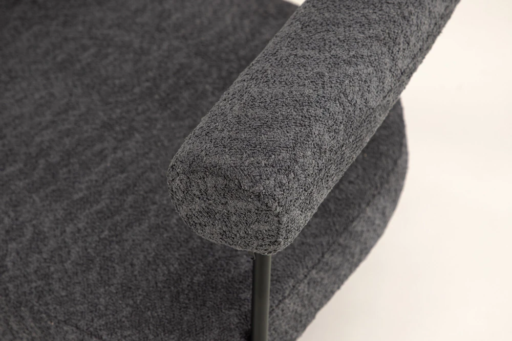 Venture Design Rankinė kėdė, Hökåsen x Josefin Lustig, 81x75.5x88 cm, Tamsiai pilka