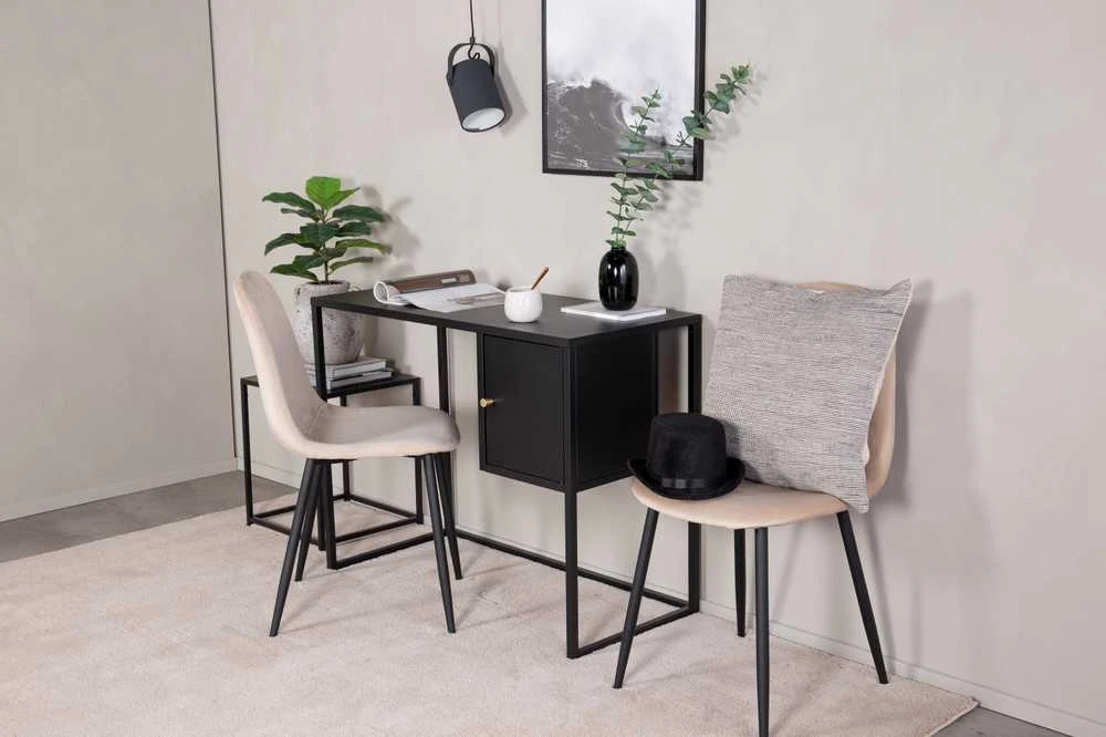 Venture Design Rašomasis stalas, Bakal, 95x45 cm, Juodas