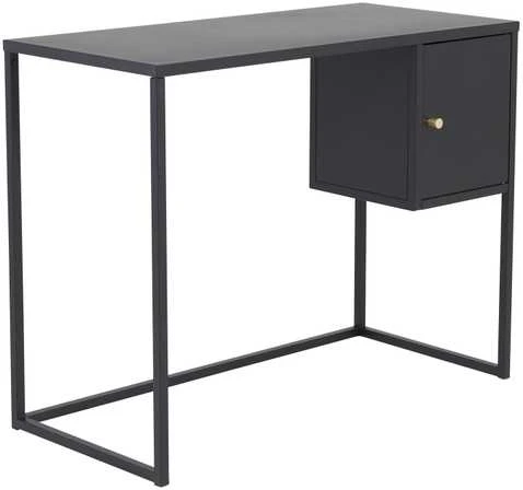 Venture Design Rašomasis stalas, Bakal, 95x45 cm, Juodas