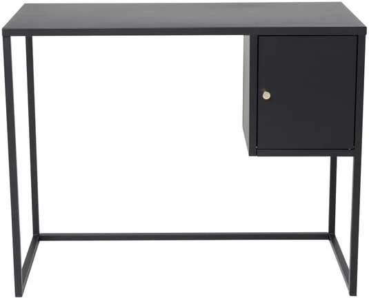 Venture Design Rašomasis stalas, Bakal, 95x45 cm, Juodas