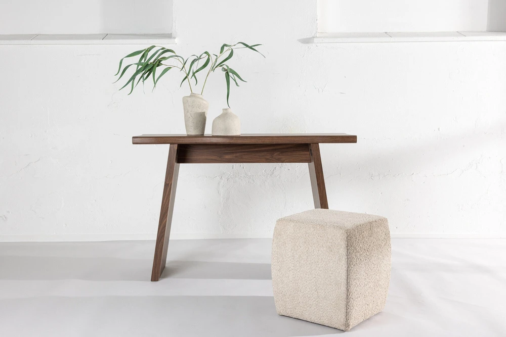Venture Design Rašomasis stalas, Kirkenes, 120x40 cm, riešutas